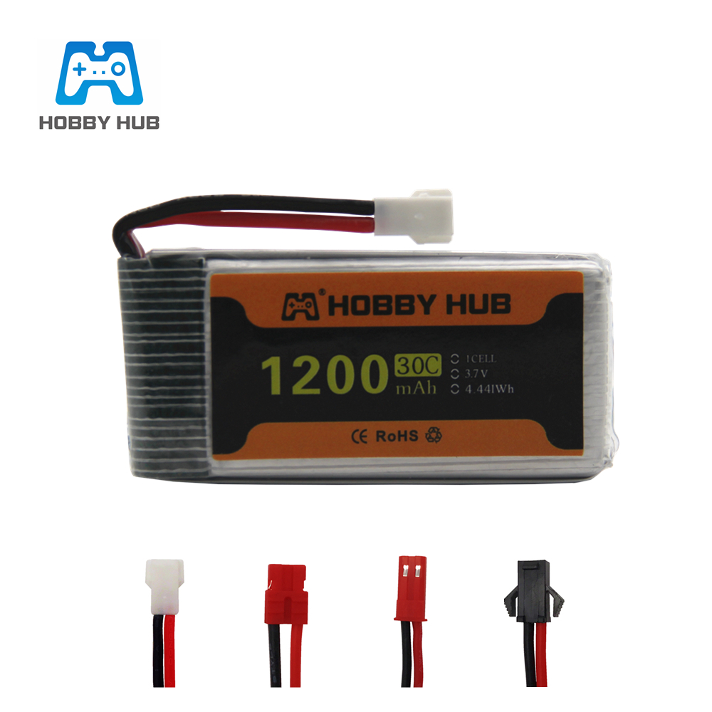 Hobby Rc Quadcopters - 3,7 V 1200 mAh 30C Lipo-Akku