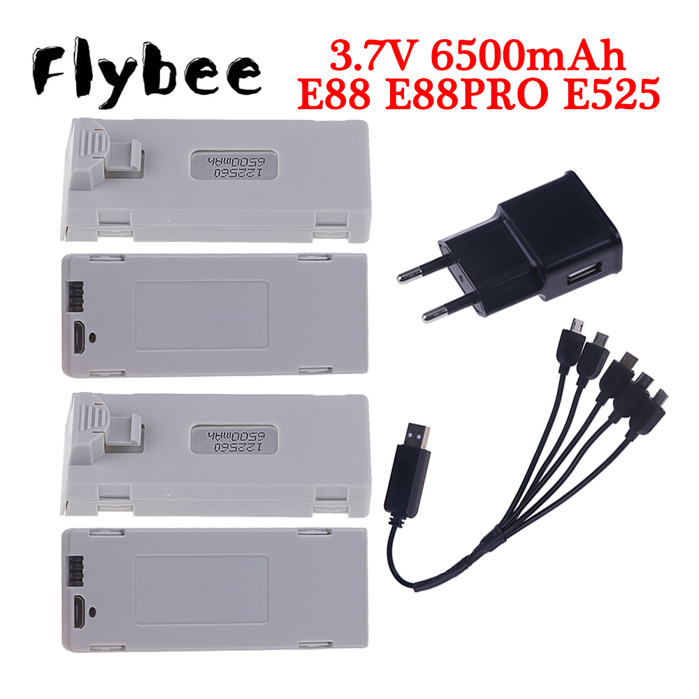 Hobby Rc Quadcopters - Original E88 Batterie 3,7 V 6500mAh