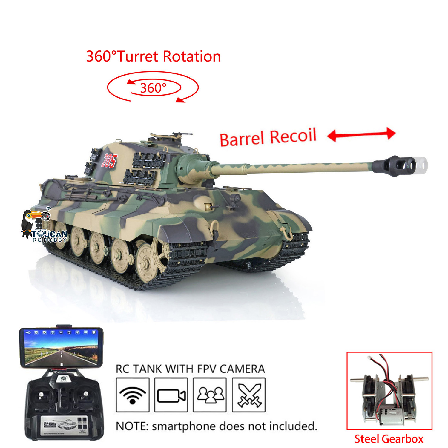 Rc Hobby Kings - Heng Long RC Panzermodelle im Maßstab