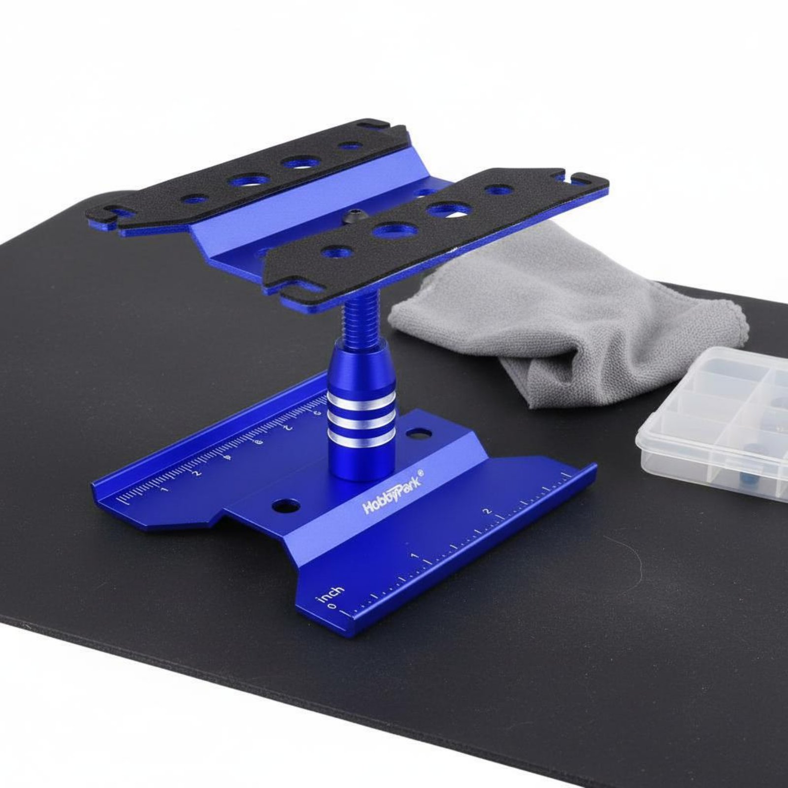 Rc Hobby Garage - RC-Reparaturständer, Robuster RC-Tuning-Ständer, Modellauto-Werkzeug, Stabile Plattform,
