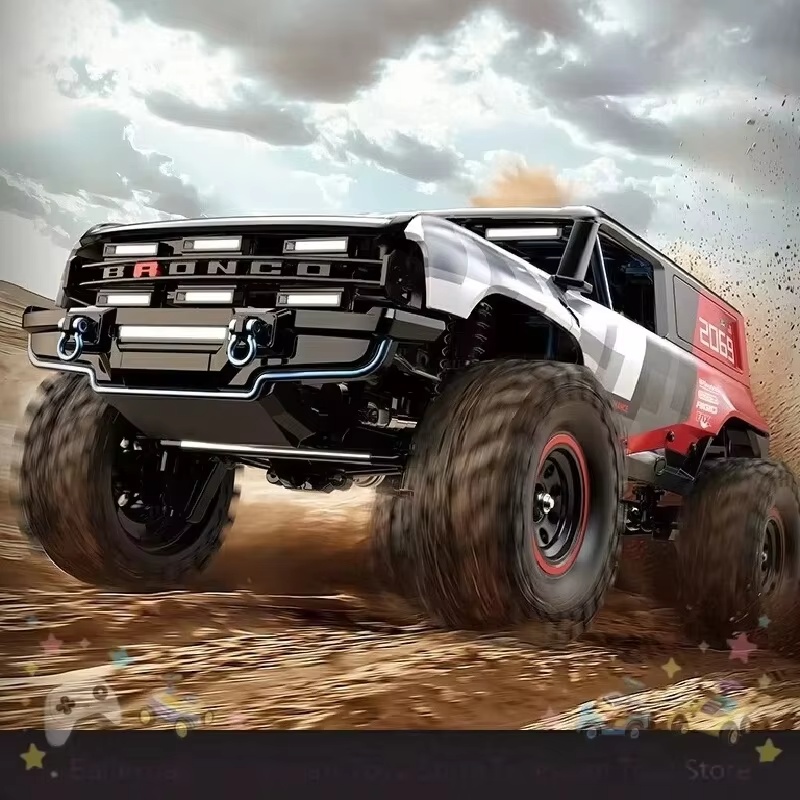 Rc Hobby World - Mjx 1/18 Bürstenloses RC-Auto H18p Offroad-Kletterfahrzeug