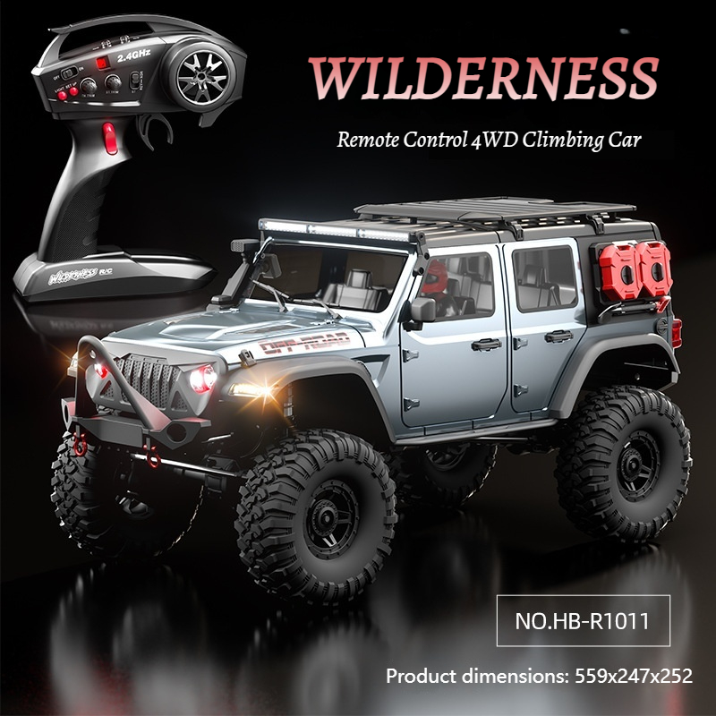 Rc Hobby World - HB 1/10 4WD R1011 Neue verbesserte