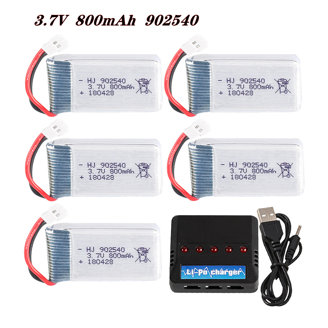 Hobby Rc Quadcopters - 3,7 V 800 mAh 902540 25C