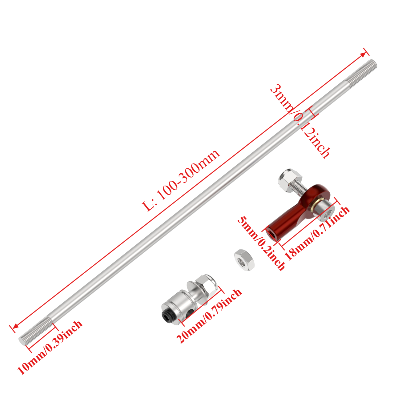 Rudergestänge-Set für RC-Boote – Rc Hobby Tools Bewertung und Preis