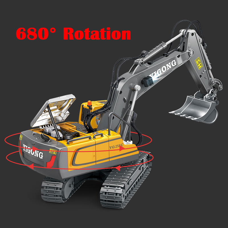 RC Bagger Dumper Bulldozer 1/2 – Rc Hobby Excavator Bewertung und Preis