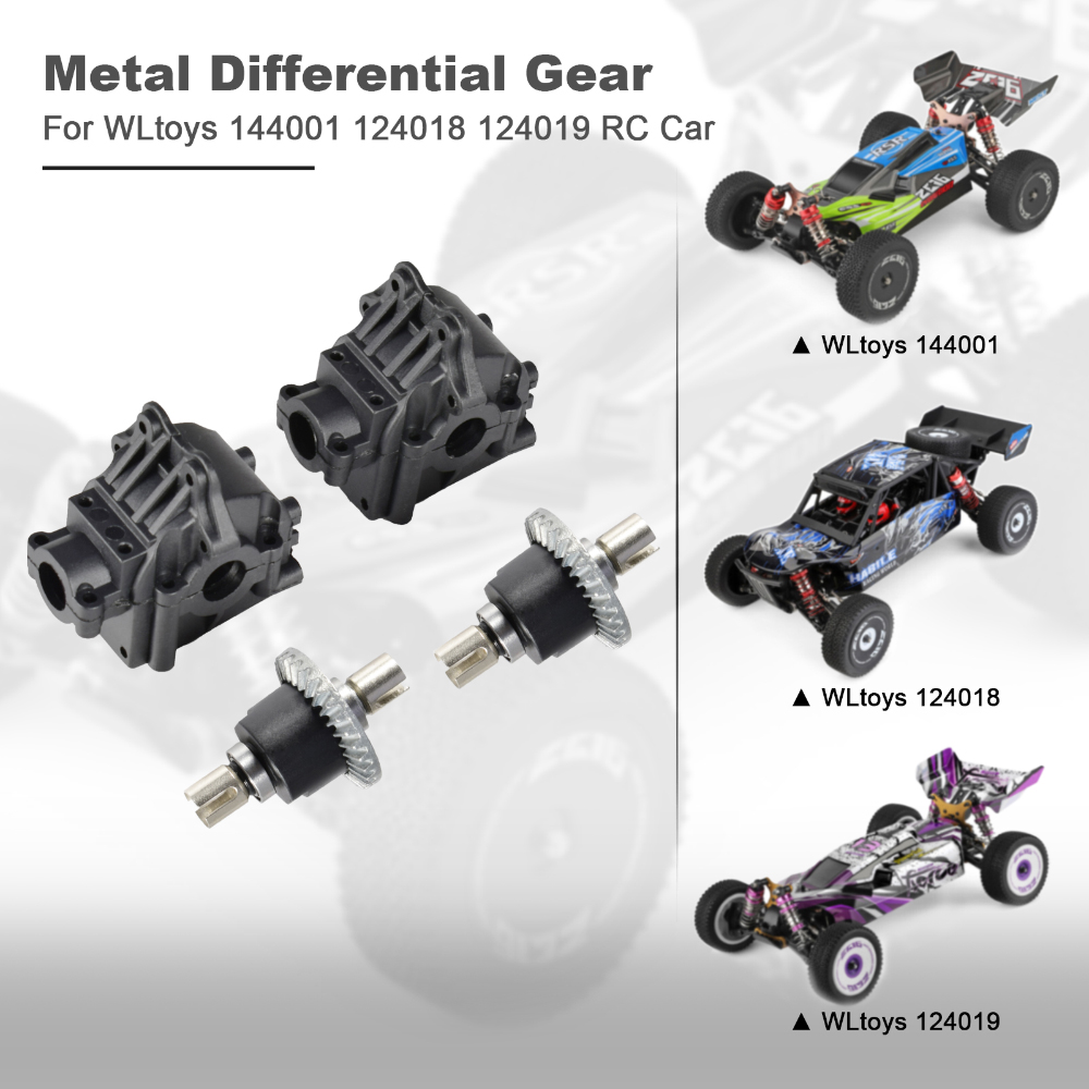 2 Sets WLtoys Metalldifferenti – Rc Hobby Tools Bewertung und Preis