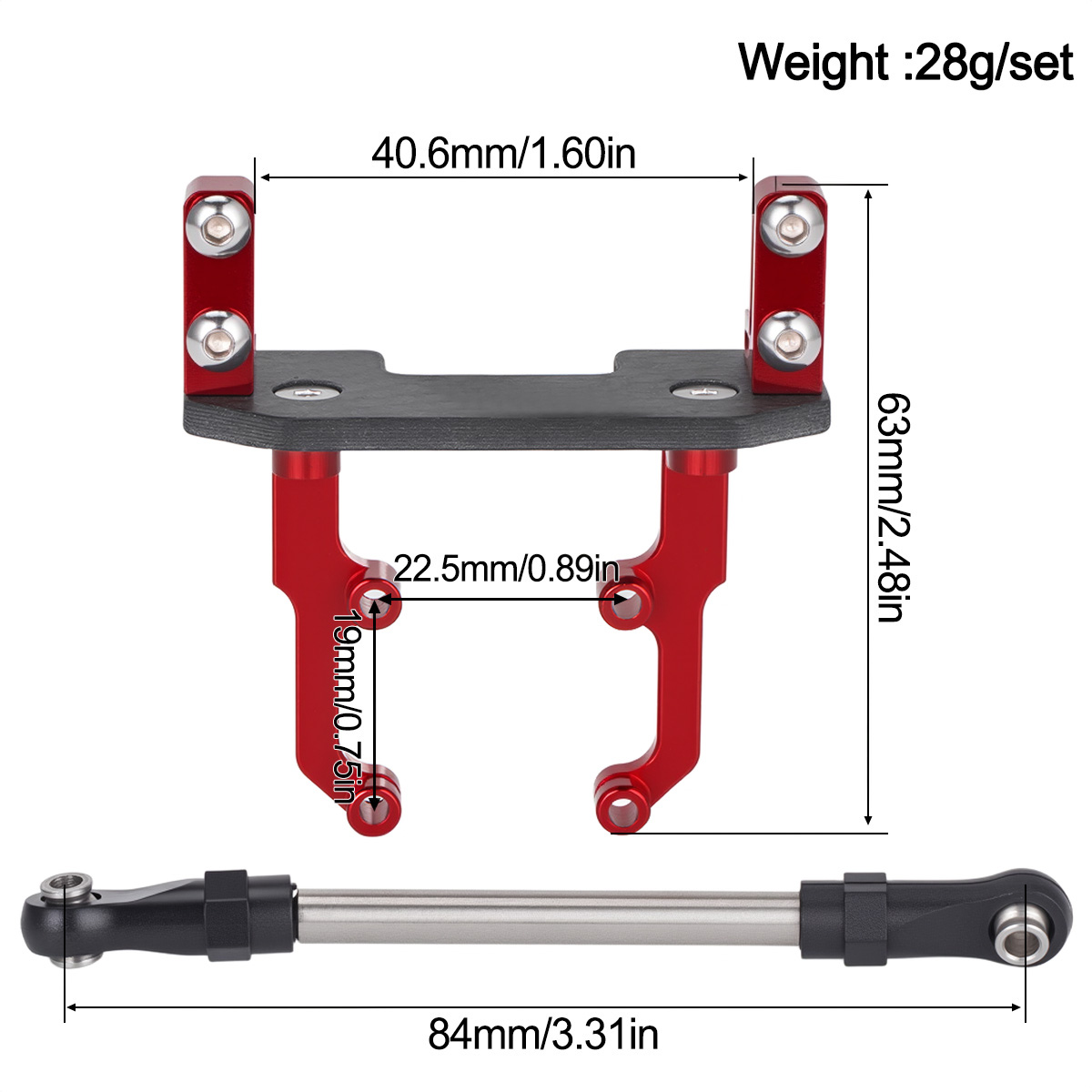 Aluminiumlegierungs-Servohalte – Rc Hobby Tools Bewertung und Preis