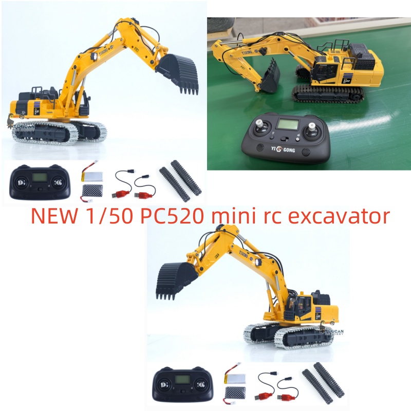 1/50 Mini RC Bagger PC520 Elek – Rc Hobby Excavator Bewertung und Preis