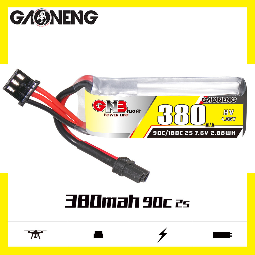 GNB 2S 7,6V 380mAh 90C/180C Li – Hobby Rc Quadcopters Bewertung und Preis