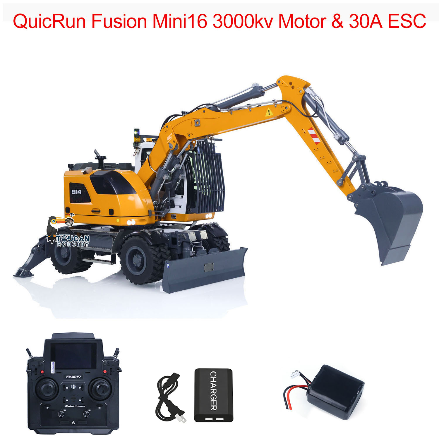 RTR 1/14 RC Hydraulikbagger LR – Rc Hobby Excavator Bewertung und Preis